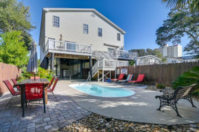 2 Blocks to Ocean Garden City Beach Home with Pool!